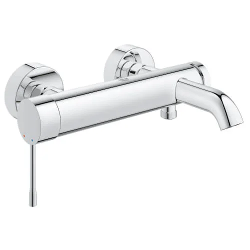 Favoriet GROHE Essence badkraan met omstel en koppelingen HOH = 15 cm