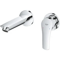 Aanbieding GROHE Professional Eurosmart 2-gats wandmengkraan S-size