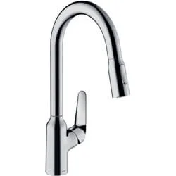 Koop Online Hansgrohe Focus M42 1-greeps keukenmengkraan 220 met uittrekbare vuistdouche, 2 straalsoorten