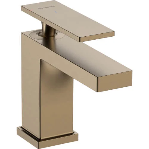 Hansgrohe Tecturis E 1-greeps wastafelmengkraan 80 CoolStart met PopUp trekwaste Gereduceerde Prijs