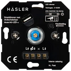 Häsler muurdimmer 230V Premium