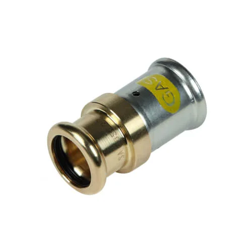 Finale Uitverkoop Henco Press Gas perskoppeling sok verlopend naar pers (M/V/SA profiel) 26 x 15
