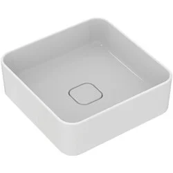 Must-Have Ideal Standard Strada II opbouwwastafel vierkant (40 x 40 cm) wit Ideal Plus