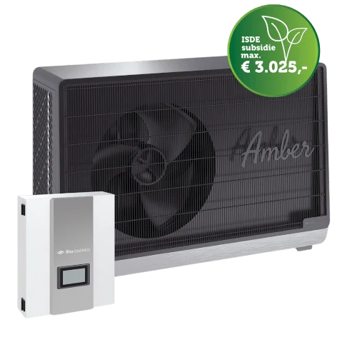 Gecertificeerd Itho Daalderop Amber hybride / all-electric warmtepomp (monoblock) 12,0 kW