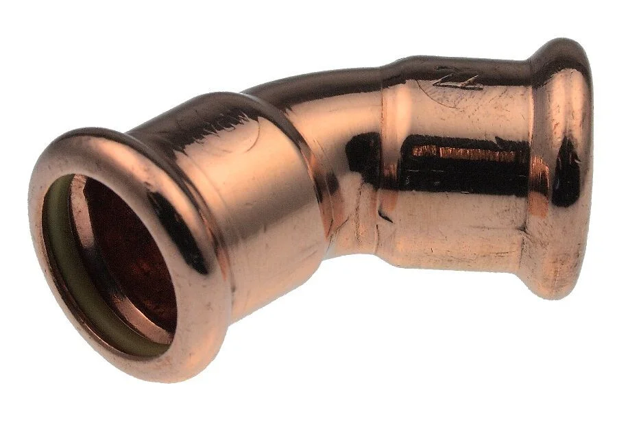 VSH Xpress gas bocht 15 x 15 koper 45° Laatste Kans
