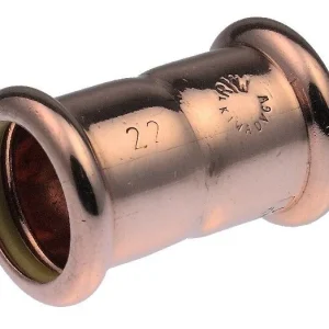 VSH Xpress gas rechte koppeling 28 x 28 koper Dagaanbieding