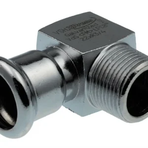 VSH Xpress knie buitendraad 15 x 1/2" staal verzinkt 90 ° Populair