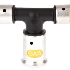 Henco pers gas t-stuk 20 x 26 x 20 Kunststof Snelle Levering