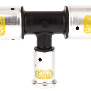 Dagaanbieding Henco pers gas t-stuk 32 x 16 x 32 Kunststof