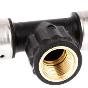 Henco pers gas t-stuk binnendraad 26 x 1/2" x 26 Kunststof Fabrieksprijs