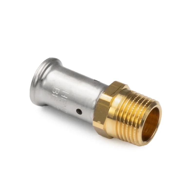 Henco pers puntstuk 16 x 1/2" Messing Weekendaanbieding