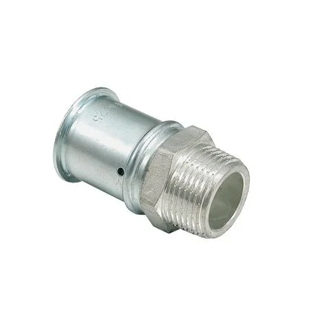 Merkproduct Multitubo puntstuk 25 x 1" messing vertind