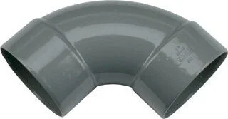 Wavin bocht 50 x 50 PVC 88° mof-mof Lijm Weekendaanbieding