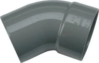 Actieprijs Wavin bocht 110 x 110 PVC 45° mof-spie Lijm