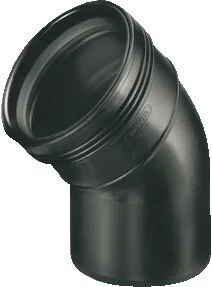 Wavin wafix bocht 32 x 32 PP 45° mof-spie Manchet Korting