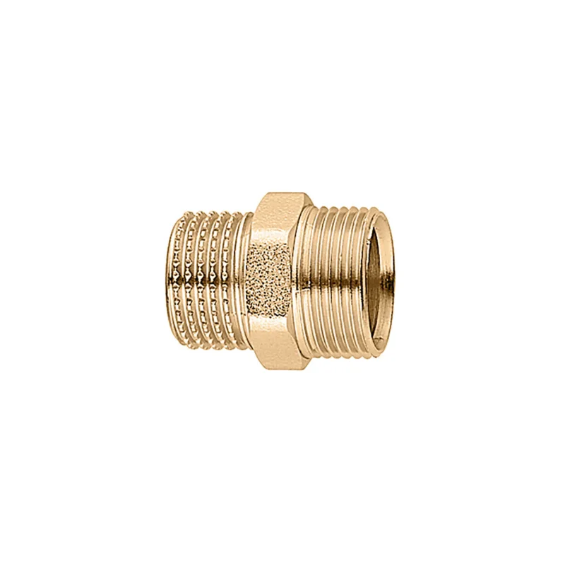 Snelle Levering Caleffi dubbele nippel 1/2" messing 23 P.1,5