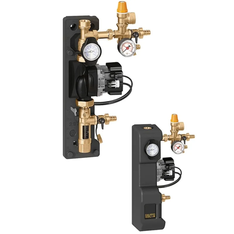 Caleffi pompgroep 3/4" 8-30 l/m - retour solar 15-75 Snelle Levering