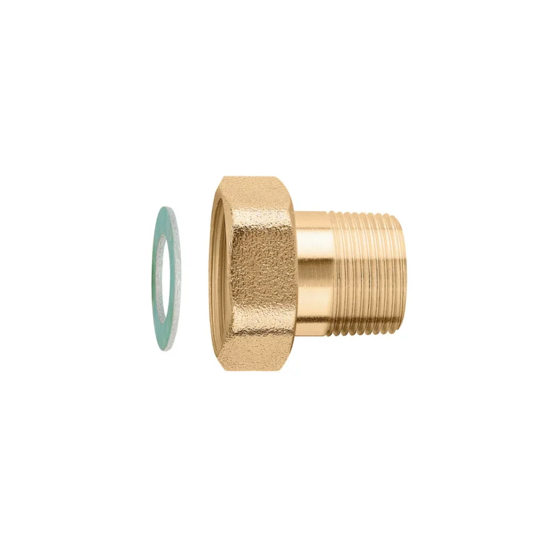 Caleffi staartstuk 2-delig 2-1/2" x 2" messing Koop Vandaag