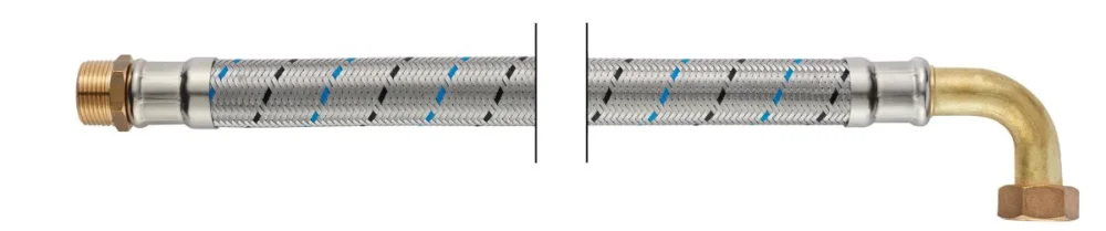 Hoge Kwaliteit Neoperl Neoflex DT flexibele slang 1" x 1" RVS bi x bu 90° 500