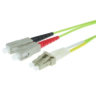 Aanbieding Glasvezelkabel OM5 - LC/SC - 0.5 meter (Duplex, 50/125μm)
