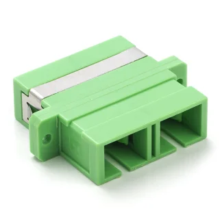 Beperkt Aanbod Glasvezel koppelstuk OS2 - SC naar SC (Duplex, Singlemode, APC)