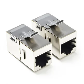 RJ45 koppelstuk - Hirschmann (Cat6 U/UTP, 2 stuks) Gereduceerde Prijs