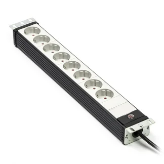 Uitverkoop 19-inch stekkerdoos - Brennenstuhl - 3 meter (8-voudig)