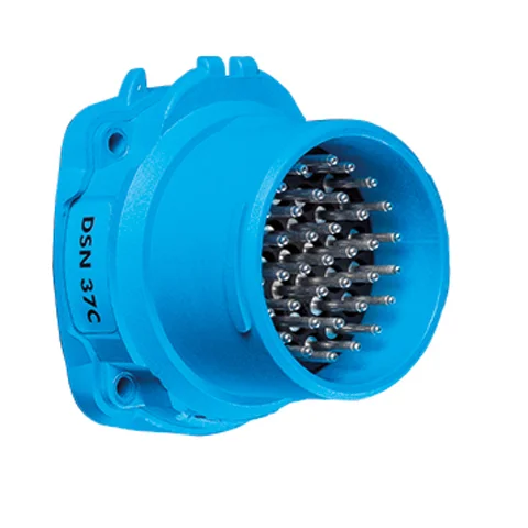 Marechal - 61B8002 - MULTICTS DSN24C Steker Poly Blauw Size.2 IP66/67 24C 16A <480V - 83400006 Hoge Kwaliteit