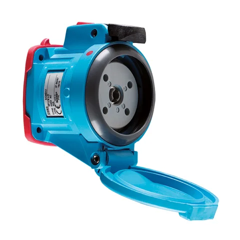 Laatste Versie Marechal - 6114013 - Decontactor DSN1 Contactdoos Poly Blauw Size.1 IP66/67/69 3P+A 20A 440V AC - 83400041