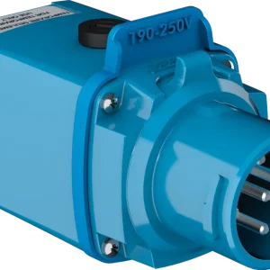Marechal - 01N8015D16 - PN Huishoudelijke Adapter Poly Blauw IP40 1P+N+A 16A 250V AC - 83400256 Speciale Aanbieding