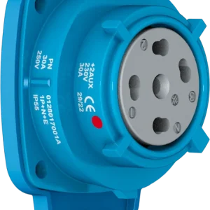 Hoge Kwaliteit Marechal - 01N8017001 - PN Steker Poly Blauw Size.1 IP66/67 3P+N+A 30A 440V AC Omgekeerde Contacten - 83400259