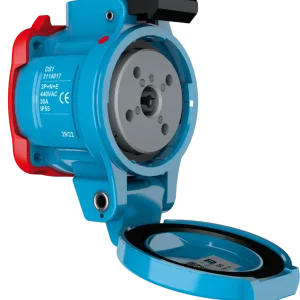 Lage Prijs Marechal - 3134017264 - Decontactor DS3 Contactdoos Poly Blauw Size.3 IP55 3P+N+A 50A 440V AC +4Hulpcontacten - 83400487
