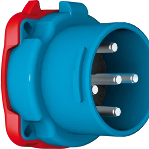 Koopje Marechal - 3138017264 - Decontactor DS3 Steker Poly Blauw Size.3 IP54 3P+N+A 50A 440V AC +4Hulpcontacten - 83400503