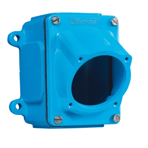 Goedkoop Marechal - 511C3M20 - Wanddoos Metaal Blauw Size.1 +Hoekstuk Gebogen 30gr M20 - 83400639