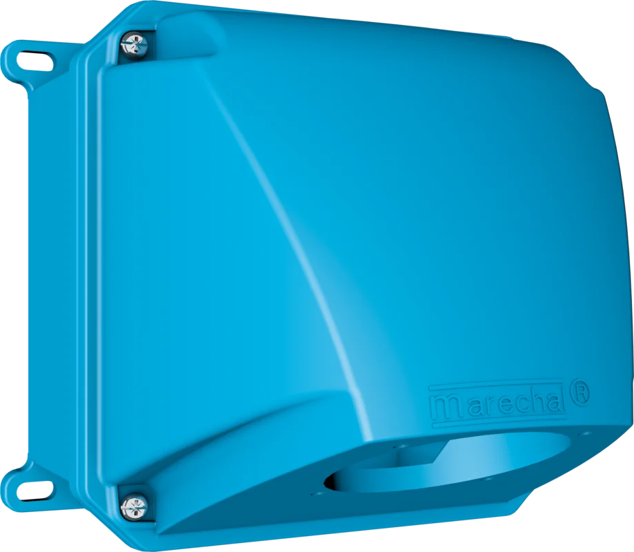 Hete Deal Marechal - 511C7M32 - Wanddoos Poly Blauw Size.1 +Hoekstuk Gebogen 70gr M32 - 83400641