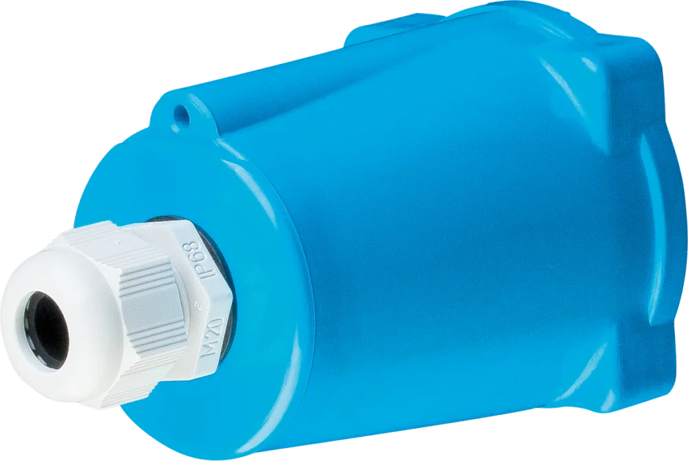 Marechal - 515P063P - Handgreep Poly Blauw Size.5 +Kabel Wartel M63 35-48mm - 83400702 Direct Beschikbaar