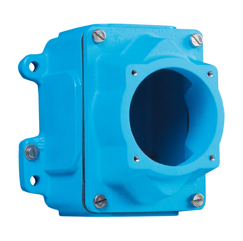 Finale Uitverkoop Marechal - 595C0M32 - Wanddoos Metaal Blauw Size.5 +Hoekstuk M32 - 83400786