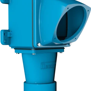 Beperkte Voorraad Marechal - 595E3M63 - Wanddoos Metaal Blauw Size.5 +Hoekstuk Gebogen 30gr M63 - 83400797