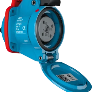 Fabrieksprijs Marechal - 6114037 - Decontactor DSN1 Contactdoos Poly Blauw Size.1 IP66/67/69 3P+N+A 20A 230V AC - 83400829
