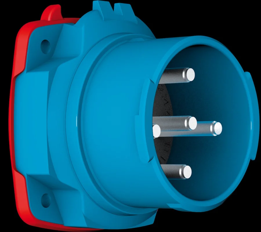 Beste Prijs Marechal - 6138013972 - Decontactor DSN3 Steker Poly Blauw Size.2 IP66/67/69 3P+A 32A 440V AC +2Hulpcontacten - 83404035