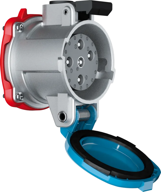 Marechal - 1914013 - Decontactor DN1 Contactdoos Metaal Size.3 IP55 3P+A 30A 440V AC - 98300196 Aanbieding