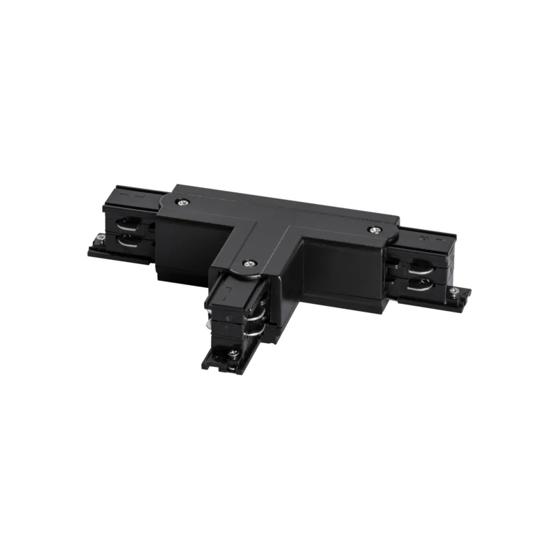 Prolumia 3-Fase rail, T-koppelstuk (aarde binnenzijde rechts), zwart Direct Beschikbaar