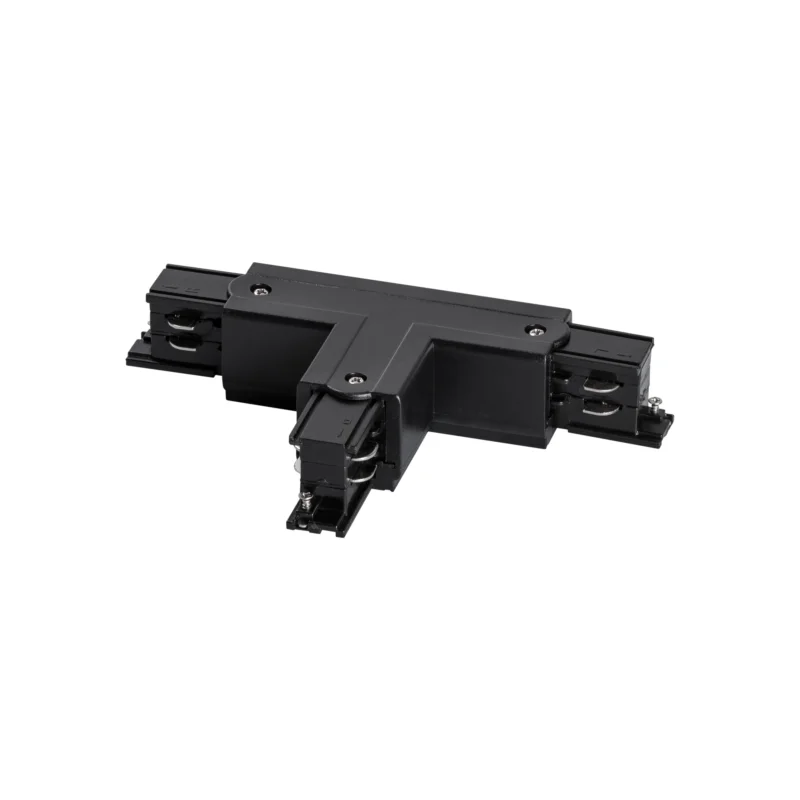Prolumia 3-Fase rail, T-koppelstuk (aarde buitenzijde links), zwart Exclusieve Aanbieding