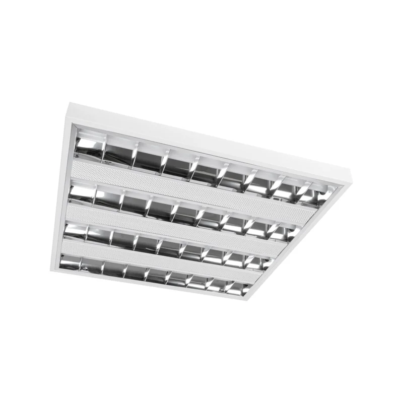 Tijdelijk Beschikbaar Prolumia Pro-Office, 595x595, opbouw, max. 35W + noodunit, 3000-3500-4000K, Ra80, AF4, 75°, str.wit