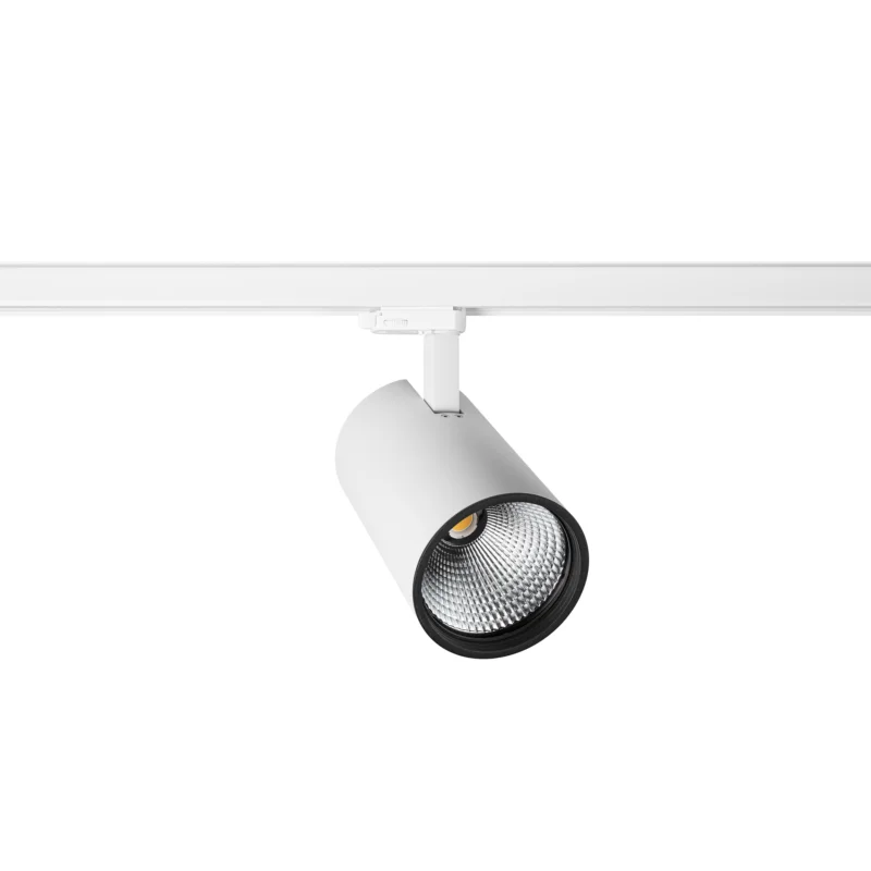 Lage Kosten Prolumia LED Pro-Rio E, 45W, voor 3 fase rail, wit, 3000K, Ra>90, 60 graden
