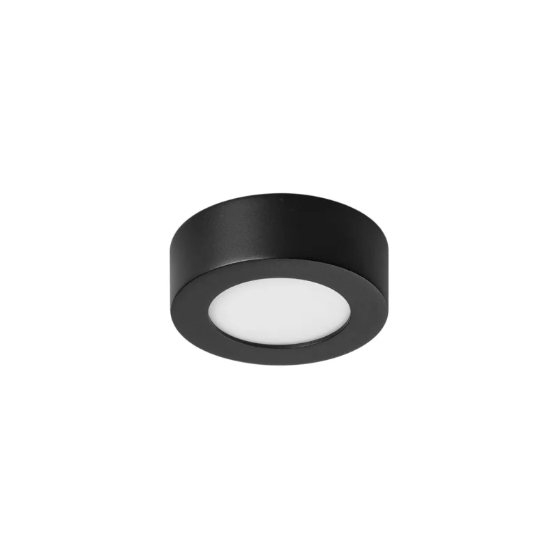 Prolumia Pro-Ceiling Ø117xH39mm, opbouw, 8W, IP40, 2700-3000-4000K, zwart, dimbaar Hete Deal