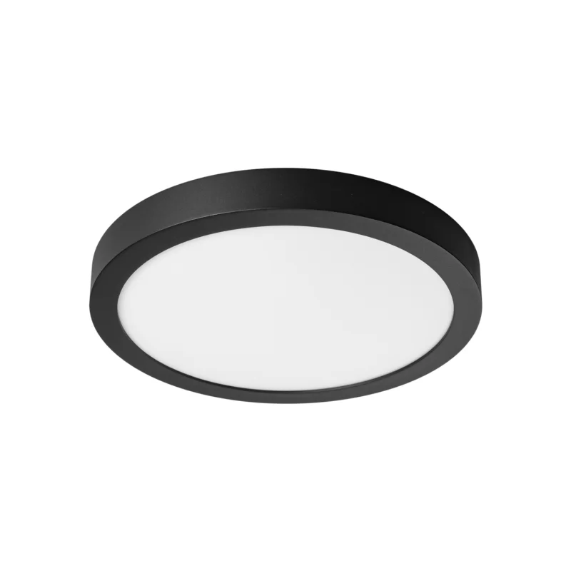 Prolumia Pro-Ceiling Ø420xH48mm, opbouw, max. 40W, IP40, 2700-3000-4000K, zwart, dimbaar Betaalbaar