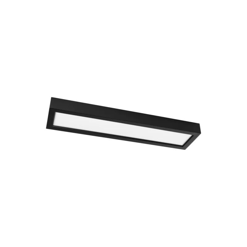 Laatste Kans Prolumia Pro-Ceiling 150x600xH48mm, opbouw, max. 20W, IP40, 2700-3000-4000K, zwart, dimbaar