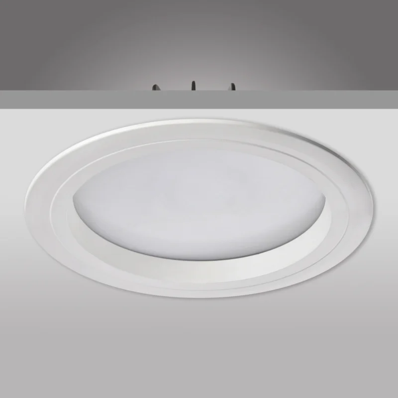 Prolumia LED downlight, 170mm, 15W, wit, 100 graden, 4000K, vast, sparing 150mm Premium