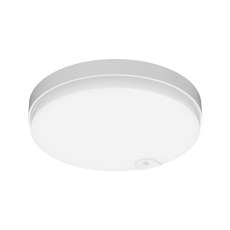 Prolumia Prodisc III, opbouw, Ø 335 mm, max 24,5 W, PIR-Sensor+nood, wit - 3000-3500-4000K, Ra80, AF4, 120°, IP54 Betaalbaar